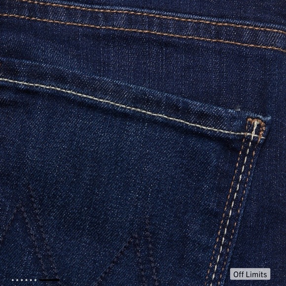 Mother The Insider Crop Step Fray Off Limits Jeans 31 - Picture 8 of 14